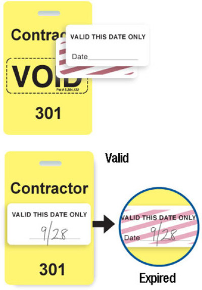 Brady 6529 Access Control Cards