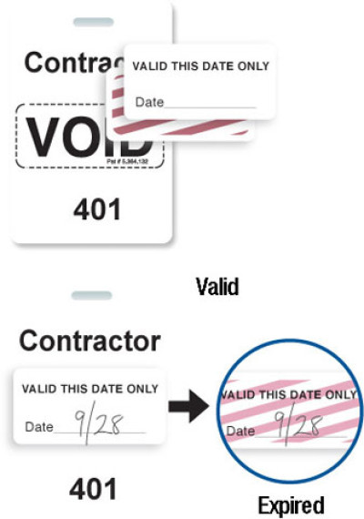 Brady 6550 Access Control Cards