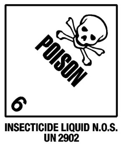 Warning D63 Shipping Labels
