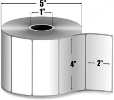AirTrack® AT2200TW-4-2-1110-1-R Barcode Label