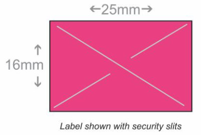 BCI LXK2516FP-1PS-CS Labels