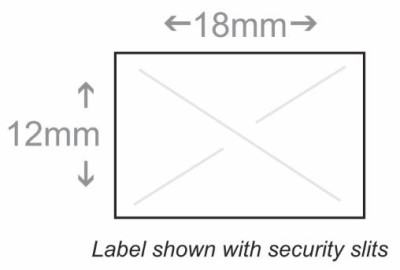 BCI LXK1812W-1PS-CS Labels