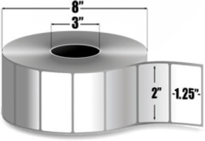 AirTrack® AT3200TW-2-125-4270-3-R Barcode Label