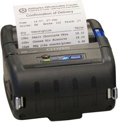 Citizen CMP-30LBTU Portable Barcode Printer