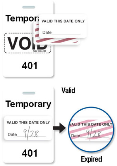 Brady 6555 Access Control Cards