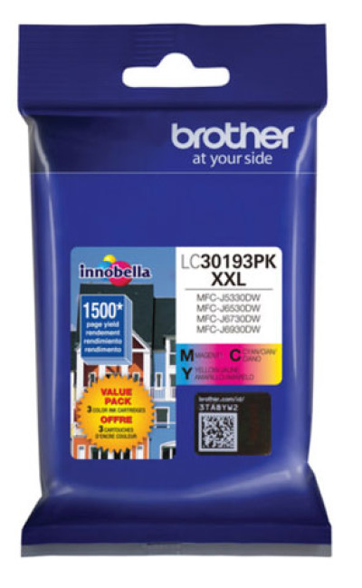 Brother LC30193PK InkJet Cartridge