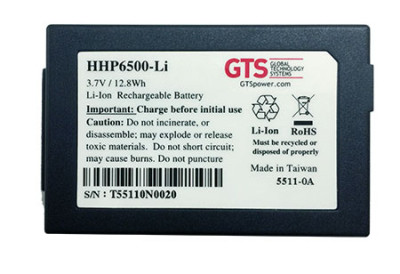 Global Technology Systems HHP6500-Li (H) Battery