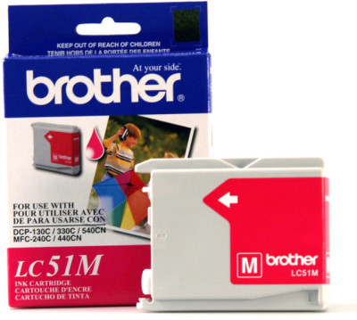 Brother LC51M InkJet Cartridge