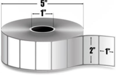 Zebra 83259-R Barcode Label