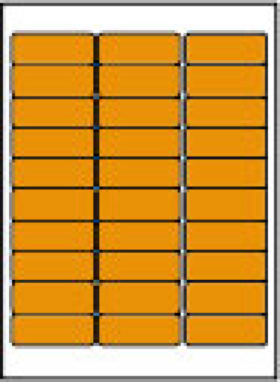 BCI LS262100FO Labels