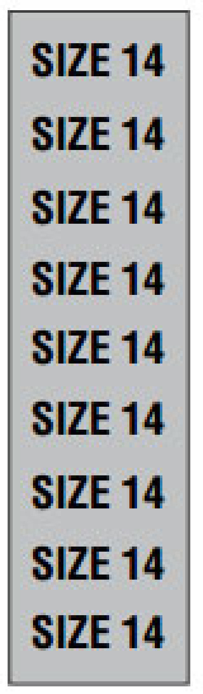 BCI WSS27 Labels