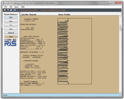 RJS Verifier Computer Interface Report Software