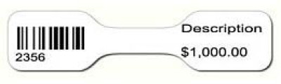 Zebra 8000D Jewelry Barcode Label