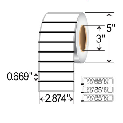 Zebra 10026630-R RFID Label