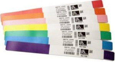 Zebra 10012714-1-R Wristbands