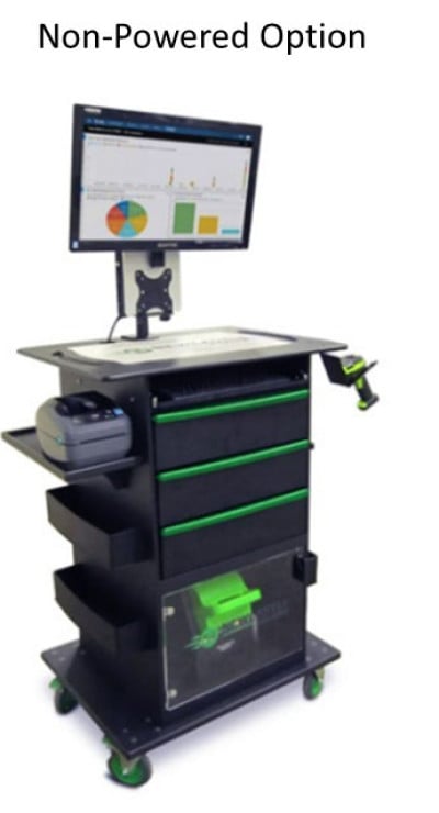 Newcastle Systems QC1000R Mobile Cart