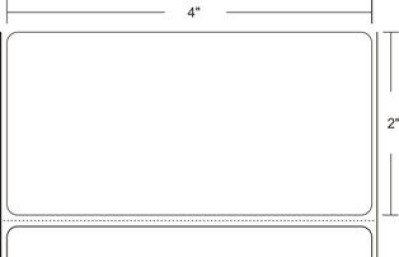 SATO 54SX02012 Barcode Label