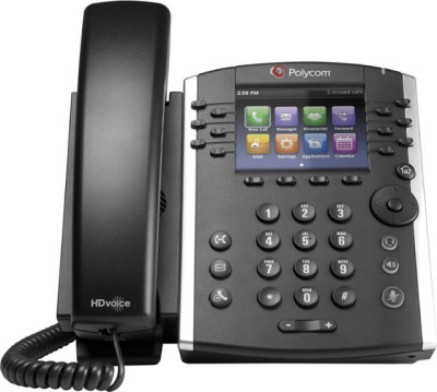 Poly 2200-48450-019 Desk Phone