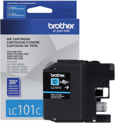 Brother LC101C InkJet Cartridge