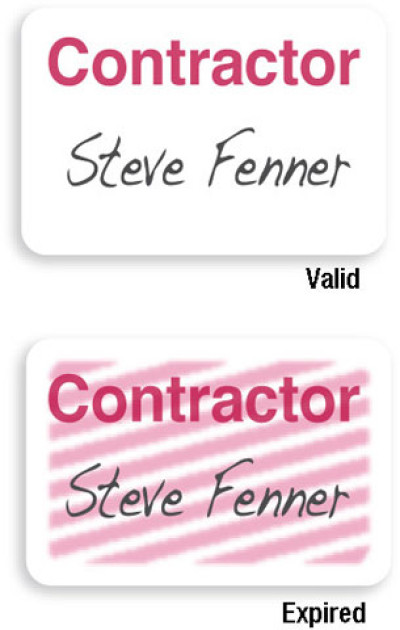 Brady 6105 Access Control Cards