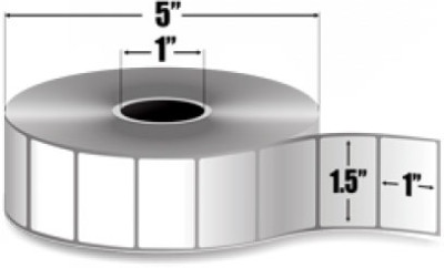 Zebra 83258-R Barcode Label
