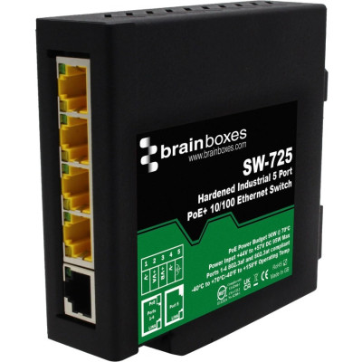 Brainboxes SW-725 Ethernet Switch