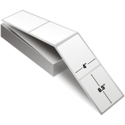 AirTrack® 4x6.5 TT-P FF Barcode Label