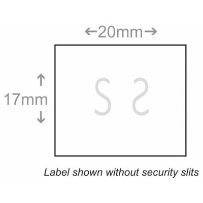 BCI LMN2017W-1RN-SL Labels