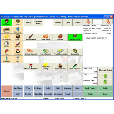 Aldelo 104 Software