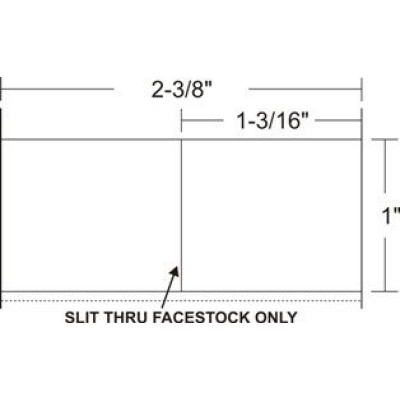 Zebra 10005848-R Barcode Label