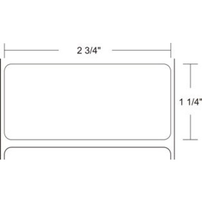 Zebra 65587 Barcode Label