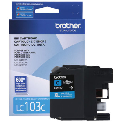 Brother LC103C InkJet Cartridge