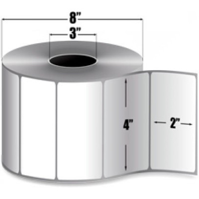 AirTrack® 4x2 TT-P Polyester-Roll Barcode Label