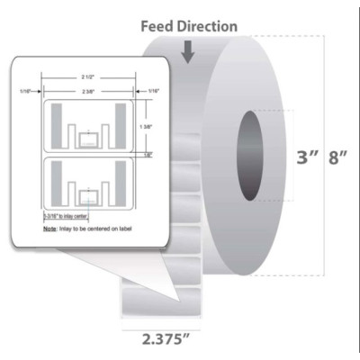 Zebra 10026448 RFID Label