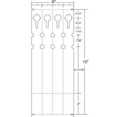 Zebra 69531-R Barcode Label