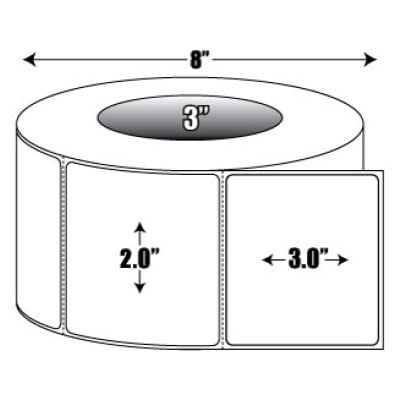 AirTrack® AiRT-2-3-1900-3 Barcode Label