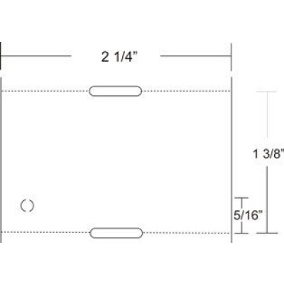 Zebra 10010054-R Barcode Label