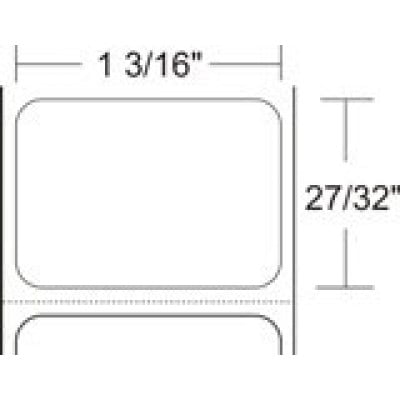 Zebra 10010037-R Barcode Label