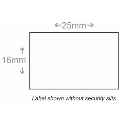 BCI LXK2516W-1RN-CS Labels