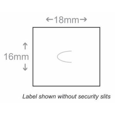 BCI LSA1618W-1RN-SL Labels