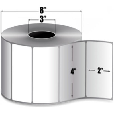 AirTrack® 4x2 TT-NP Barcode Label