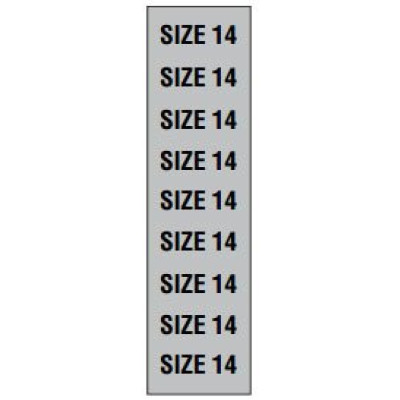 BCI WSS08 Labels