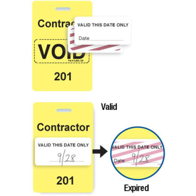 Brady 6528 Access Control Cards