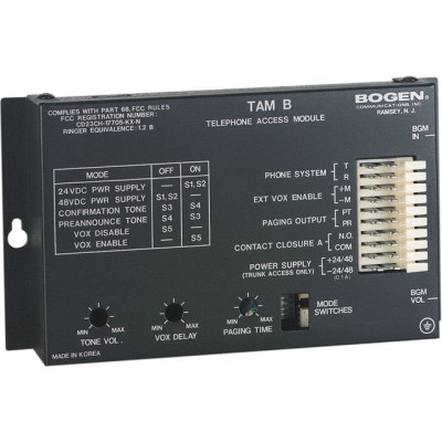 Bogen TAMB2PS Public Address Equipment
