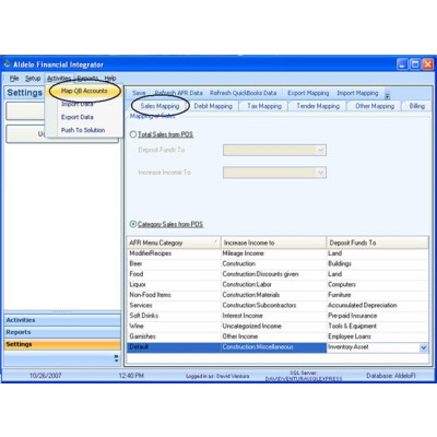 Aldelo 210-G Software