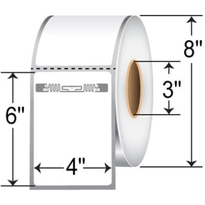 Zebra 10002053R5 RFID Label