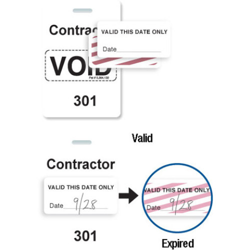 Brady 6549 Access Control Cards