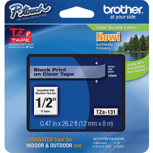Brother TZE131 Barcode Label