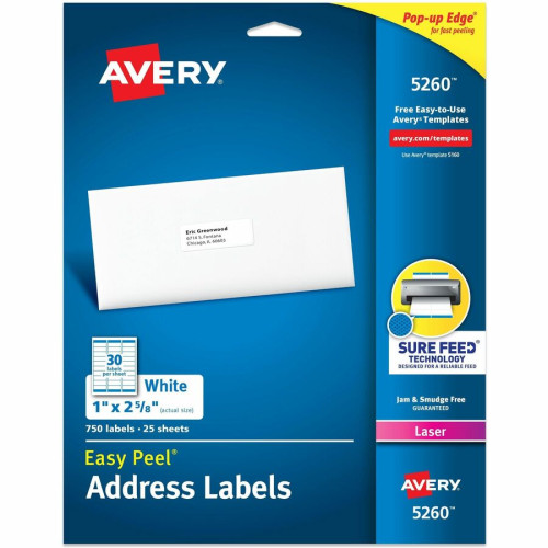 Avery-Dennison 5260 Barcode Label
