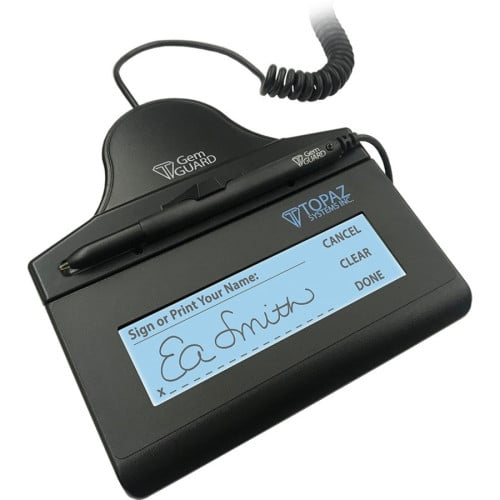 Topaz T-LBK462-BSB-RC Signature Pad